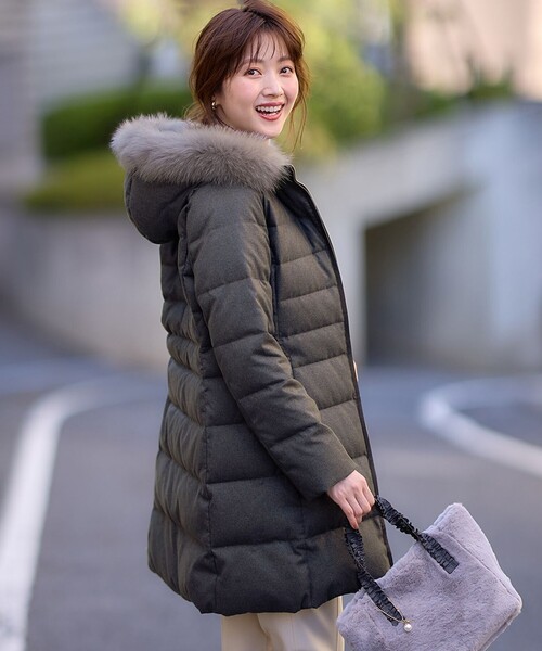 ANY SIS（エニィスィス）の「【洗える】リッチファーフードロング