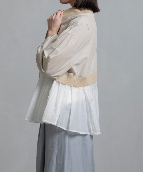 セール】ミリタリーバルーンスリーブブルゾン（ブルゾン）｜MARECHAL