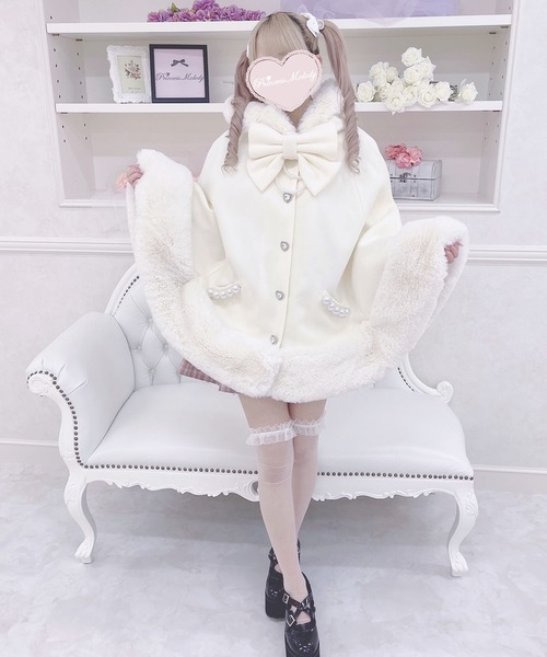 MA*RS（アメーバーマーズ）の「リボン付きボリュームファーフード