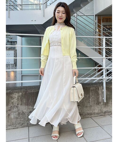 MERCURYDUO（マーキュリーデュオ）の「カラーエンブロイダリードレス