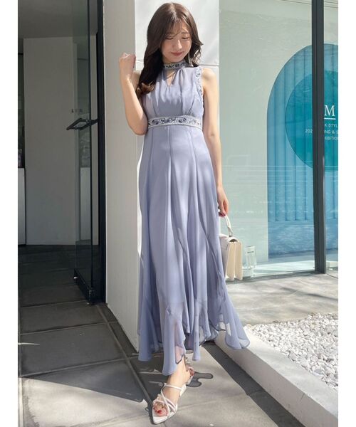 MERCURYDUO（マーキュリーデュオ）の「カラーエンブロイダリードレス