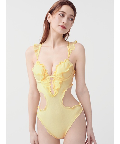 Ravijour（ラヴィジュール）の「フリル ワンピース（水着）」 - WEAR