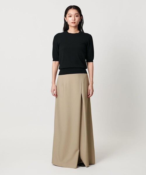 セール】＜MARW UNITED ARROWS＞フロントタック ロングスカート