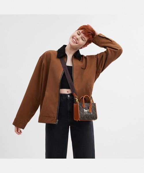 COACH（コーチ）の「エース トート バッグ 17・ホース アンド