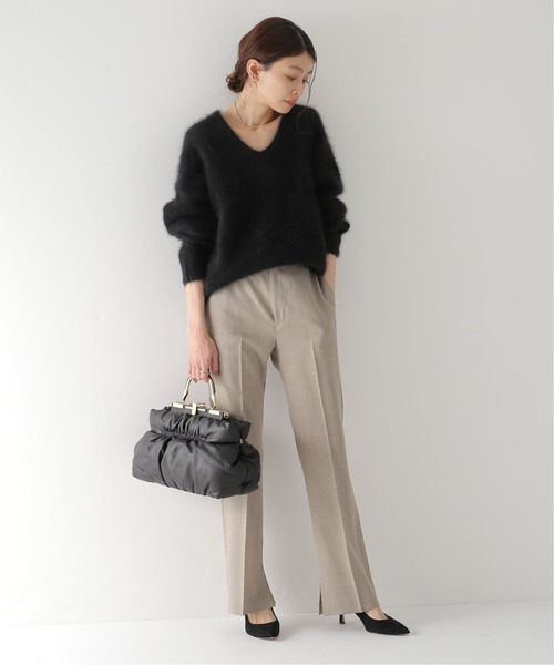 plage（プラージュ）の「FurアゼVネックプルオーバー◇（ニット