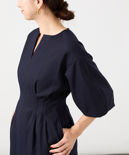 追加3》P/Ryツイルウエストシェイプワンピース（ワンピース）｜VERMEIL