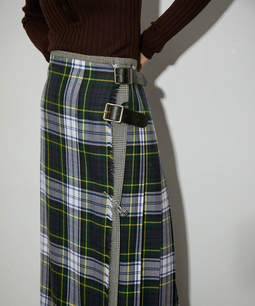 セール】【O'Neil of Dublin for ADAM ET ROPE'】COMBI FASHION MAXI