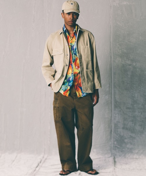 ATELLIER WELLS BY JOHNBULL】カツラギオーバーダイカバーオール