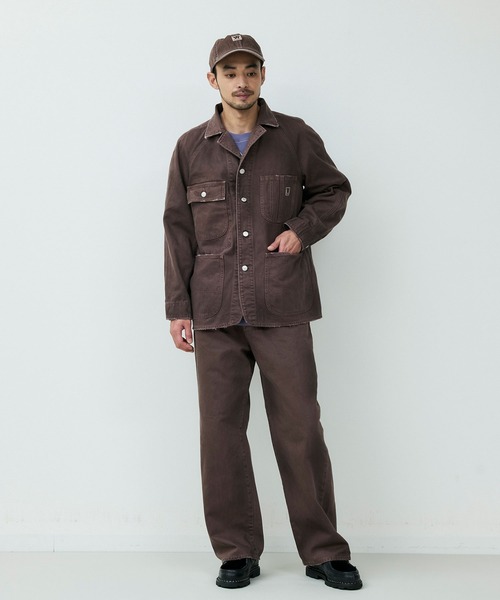 ATELLIER WELLS BY JOHNBULL】カツラギオーバーダイカバーオール