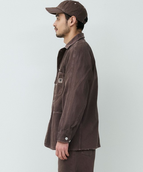 ATELLIER WELLS BY JOHNBULL】カツラギオーバーダイカバーオール