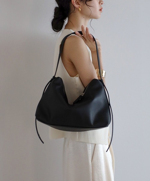 牛革】ミニマルショルダーバッグ（ショルダーバッグ）｜soins（ソワン