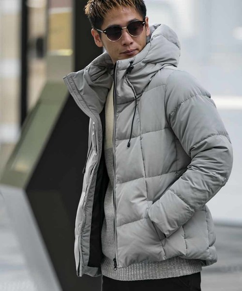 A.S.M（エーエスエム）の「ボリュームネック 2WAY ダウンジャケット