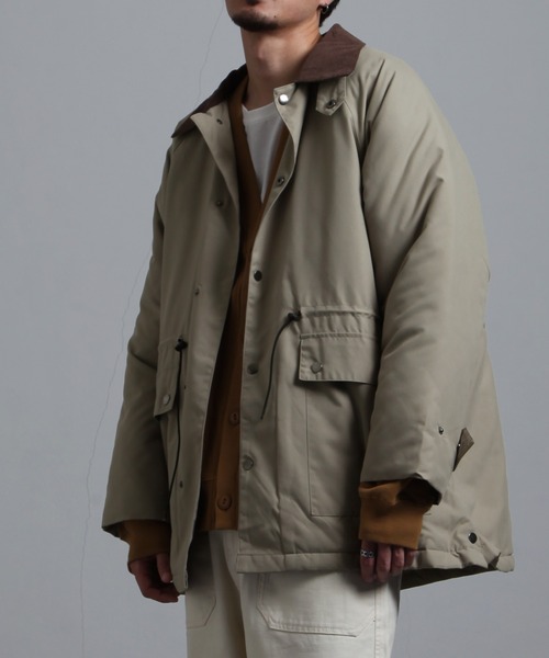 UNCORD（アンコード）の「【UNCORD】襟コーデュロイハンティングコート