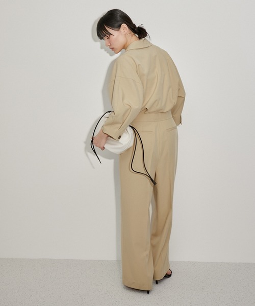 ADAM ET ROPE'（アダムエロペ）の「テーラードジャンプスーツ（つなぎ