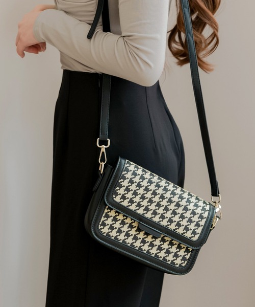 セール】千鳥柄ショルダーバッグ（ショルダーバッグ）｜JULIA BOUTIQUE