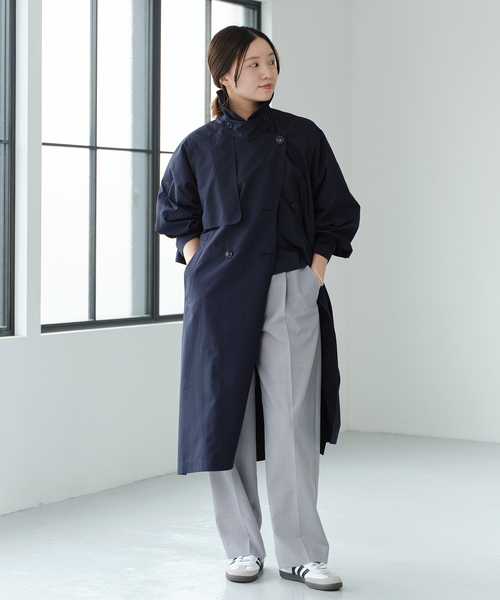 IENA（イエナ）の「PE/ポプリンオーバートレンチコート（トレンチ