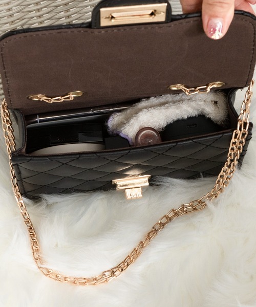 セール】キルティングチェーンショルダーBAG（ショルダーバッグ