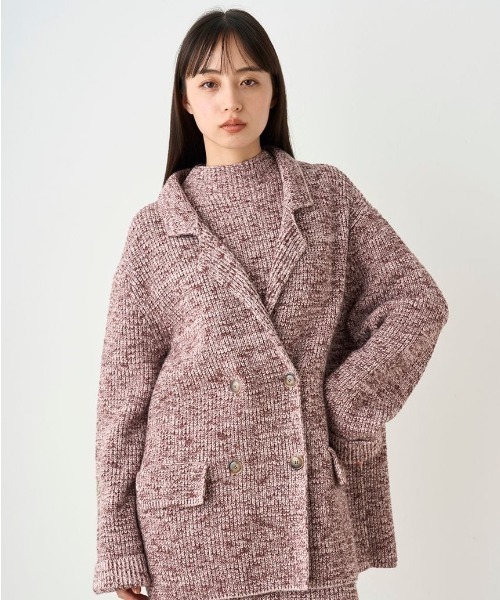 SNIDEL（スナイデル）の「ニットジャケット（その他アウター）」 - WEAR