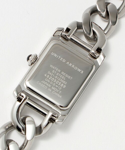 スクエア チェーン 腕時計（アナログ腕時計）｜UNITED ARROWS