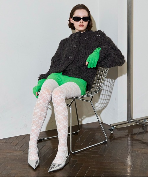 Hand Slub Knit Cardigan / ハンドスラブニットカーディガン