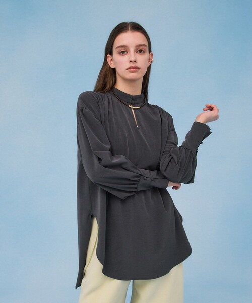 PUBLIC TOKYO（パブリックトウキョウ）の「ステッチバンドカラー