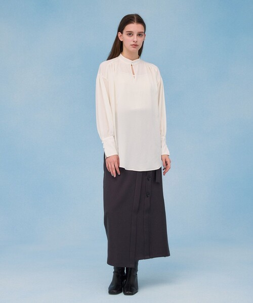 PUBLIC TOKYO（パブリックトウキョウ）の「ステッチバンドカラー