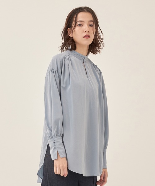 PUBLIC TOKYO（パブリックトウキョウ）の「ステッチバンドカラー