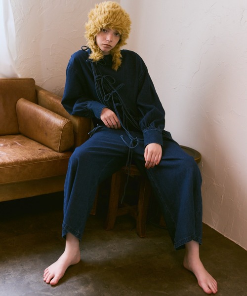 デニムオールインワン（つなぎ/オールインワン）｜PERNA（ペルナ）の