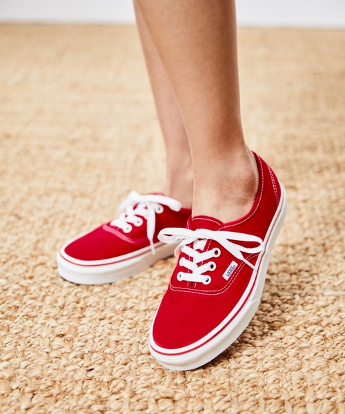 VANS ヴァンズ AUTHENTIC* オーセンティック VN-0EE3RED RED