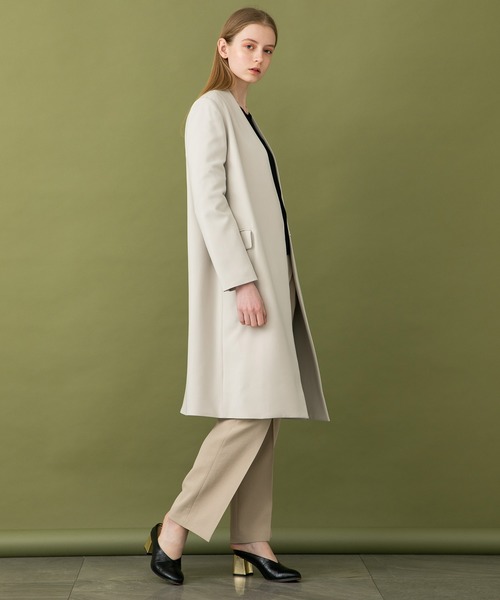 UNITED TOKYO（ユナイテッドトウキョウ）の「Vネックノーカラーコート