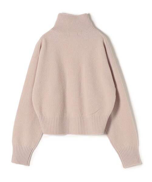 セール】*〈手洗い可能〉ウールカシミヤ センターシームタートルネック