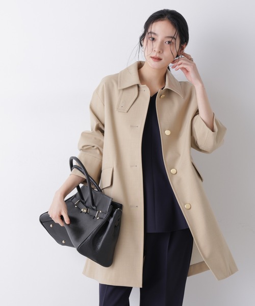 ボンディングステンカラーコート（ステンカラーコート）｜NANO