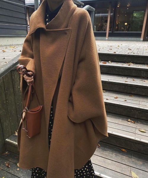 Ameri（アメリ）の「UNDRESSED HANDY OVER PONCHO（ポンチョ）」 - WEAR