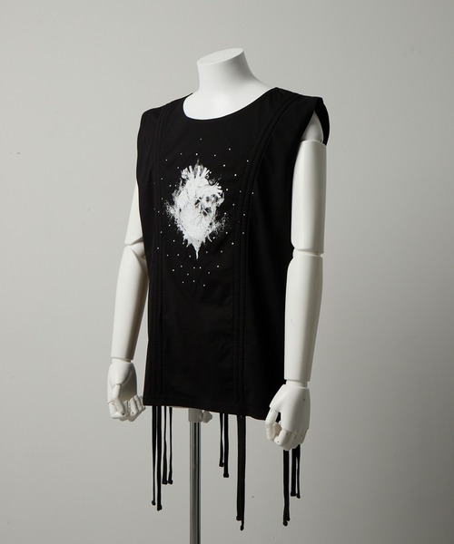 GRANCY（グランシー）の「【GRANCY】Shirring Design Rhinestone