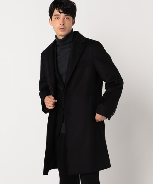 セール】アンゴラ混 チェスターコート（チェスターコート）｜COMME CA