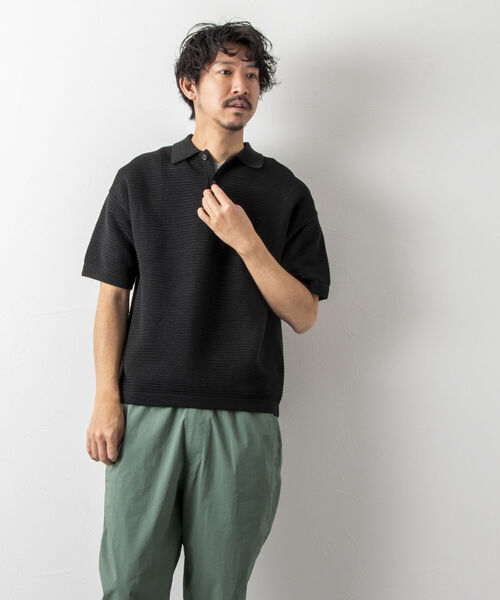 BATONER（バトナー）の「【BATONER/バトナー】THE SUMMER KNIT POLO