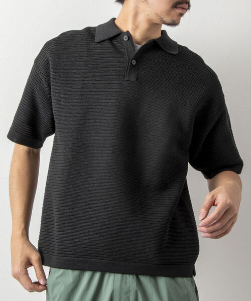 BATONER（バトナー）の「【BATONER/バトナー】THE SUMMER KNIT POLO