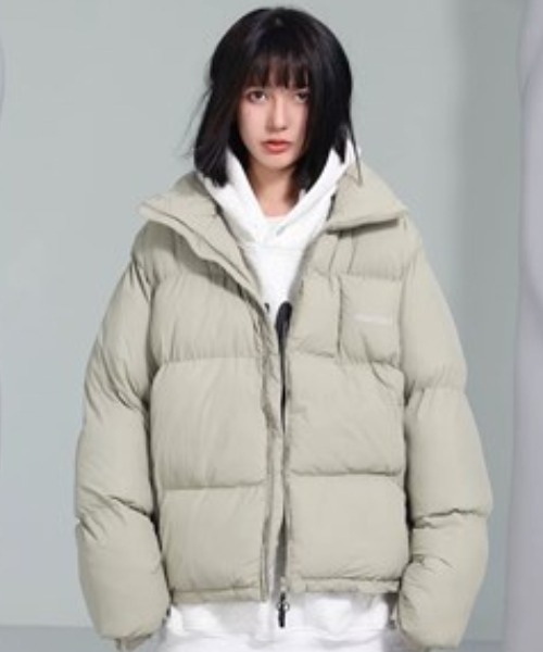 A'GEM/9 × .kom『JUMPNEXT／ジャンプネクスト』ロゴ中綿ジャケット