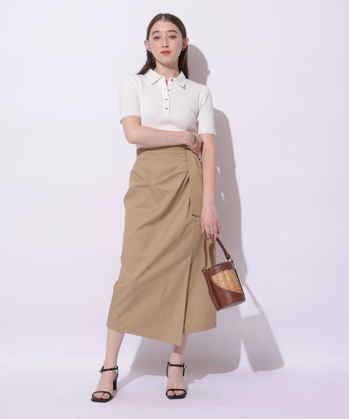 Apuweiser-riche（アプワイザーリッシェ）の「レース衿リブニット