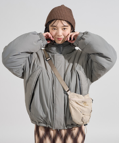 セール】PRIMALOFT ショート丈 モンスターパーカー /プリマロフト 中