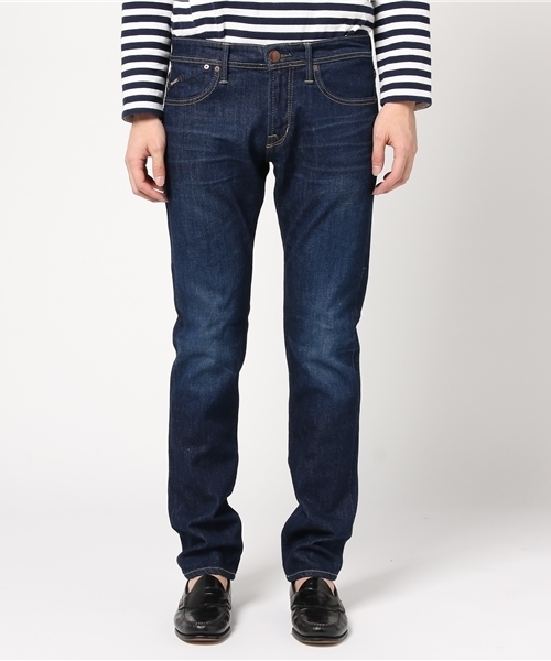 セール】YANUK MEN'S スリムテーパード デニムパンツ VINCENT