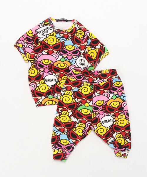 HYSTERIC MINI（ヒステリックミニ）の「LITTLE FOUR総柄 裏毛