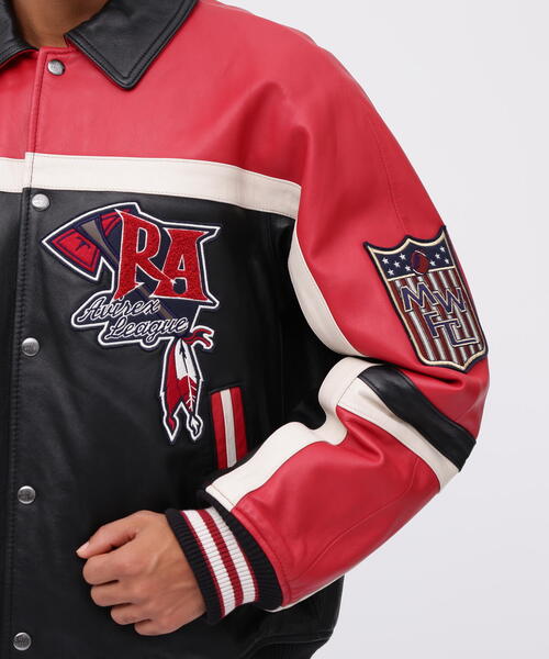 VARSITY JACKET RED AXES / バーシティジャケット レッドアクシズ
