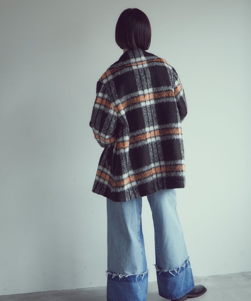 ROSE BUD（ローズバッド）の「シャギーウールコート（その他アウター