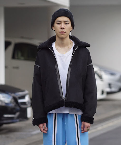 NEONSIGN（ネオンサイン）の「NEON SIGN B-6（ムートンコート）」 - WEAR