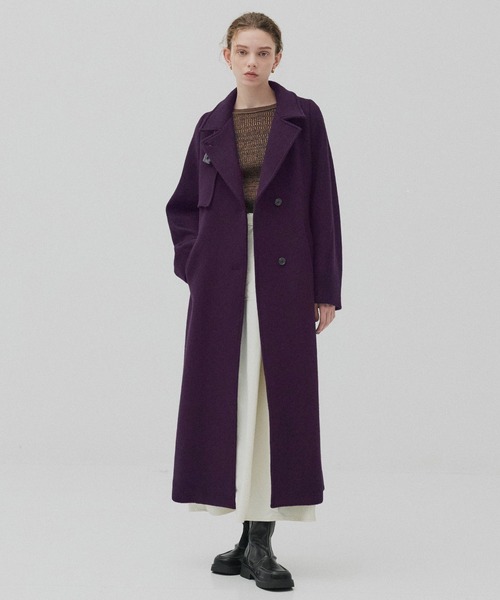PUBLIC TOKYO（パブリックトウキョウ）の「アシメオーバーヨークコート