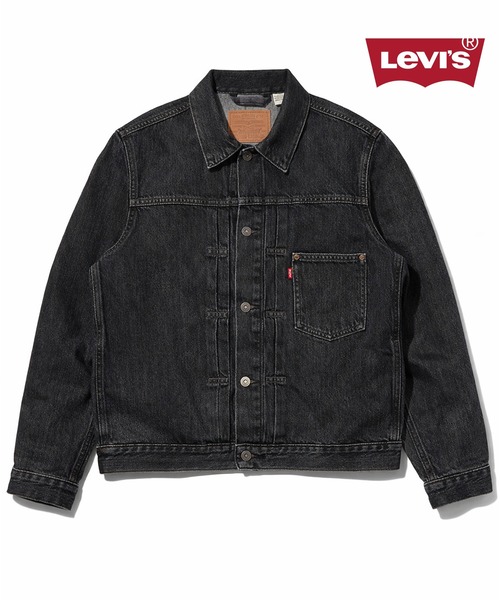 Levi's/リーバイス TYPE I デニムジャケット ブラック STONEWASH