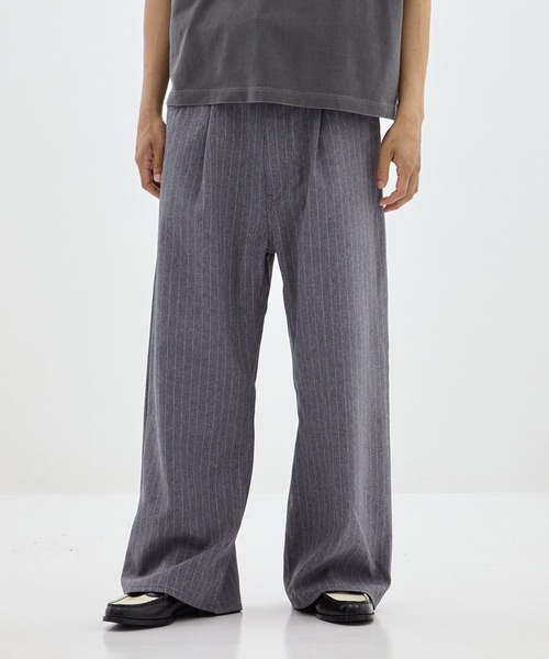 Jieda（ジエダ）の「別注 WIDE ONE TUCK STRAIGHT SLACKS（スラックス