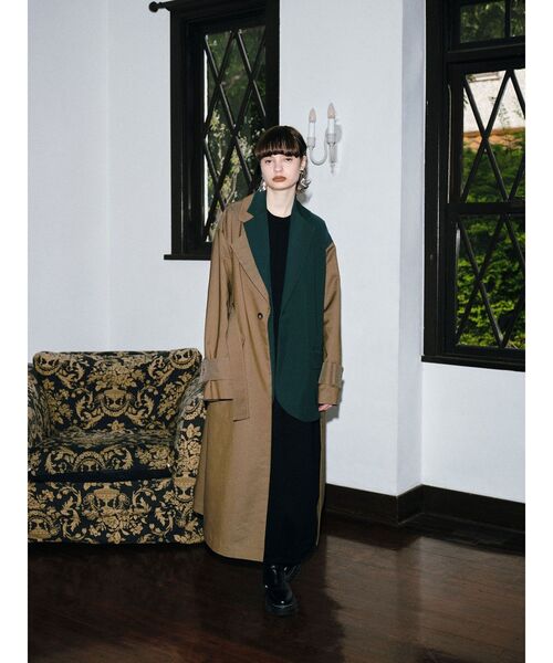 UN3D.（アンスリード）の「ドッキングテーラードコート（トレンチ