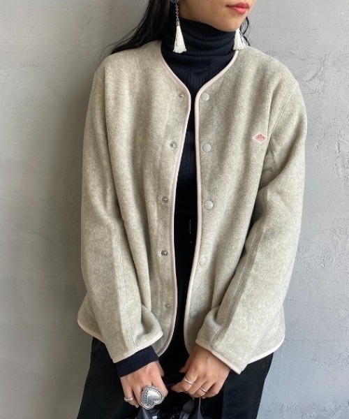 DANTON（ダントン）の「[DANTON/ダントン] フリースノーカラー